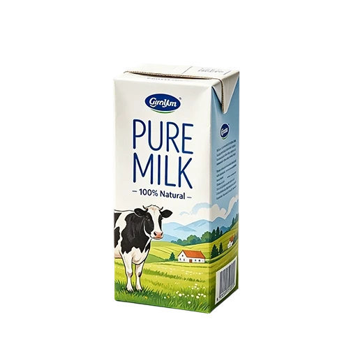 Milch in Kartons