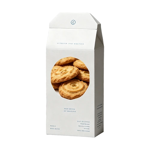 Verpackte Kekse