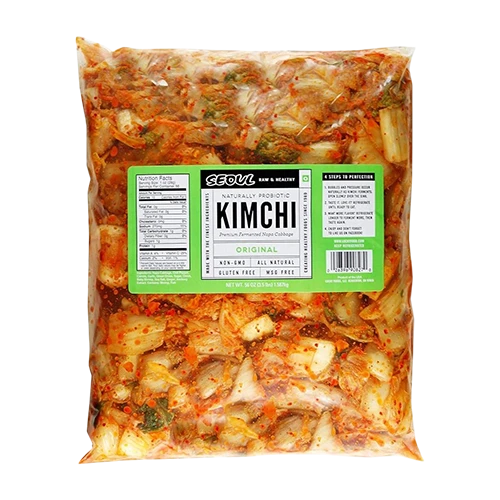 Kimchi im Beutel