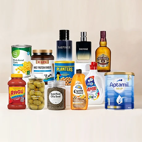 Verpackung von Flaschen und Gl&auml;sern