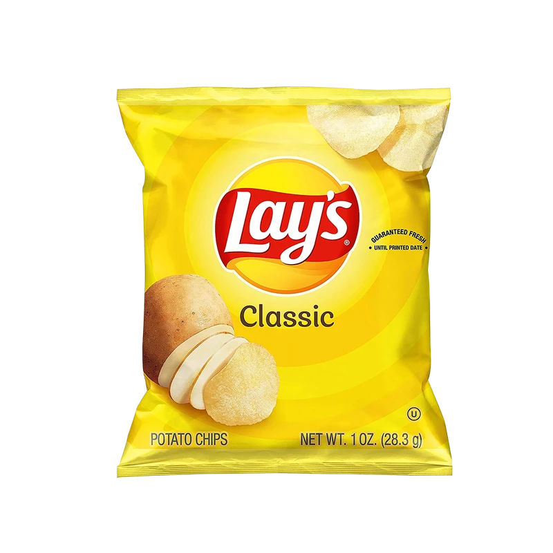 Abgepackte Snacks
