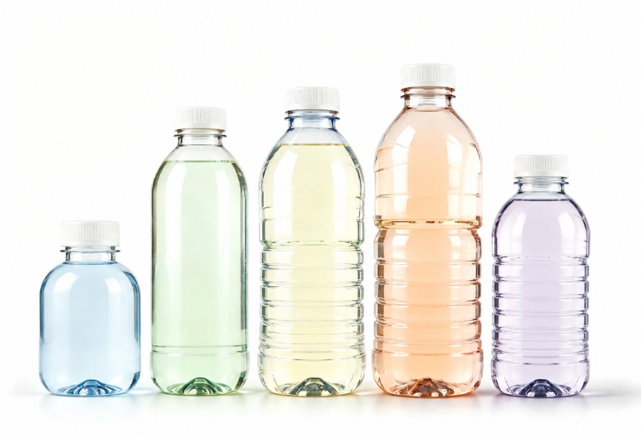 Getränke in PET-Flaschen