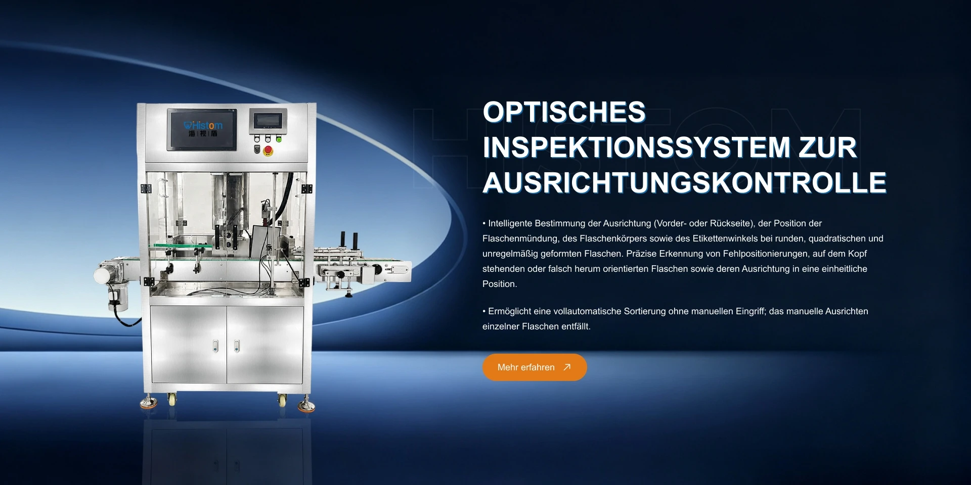 OPTISCHES INSPEKTIONSSYSTEM ZUR AUSRICHTUNGSKONTROLLE